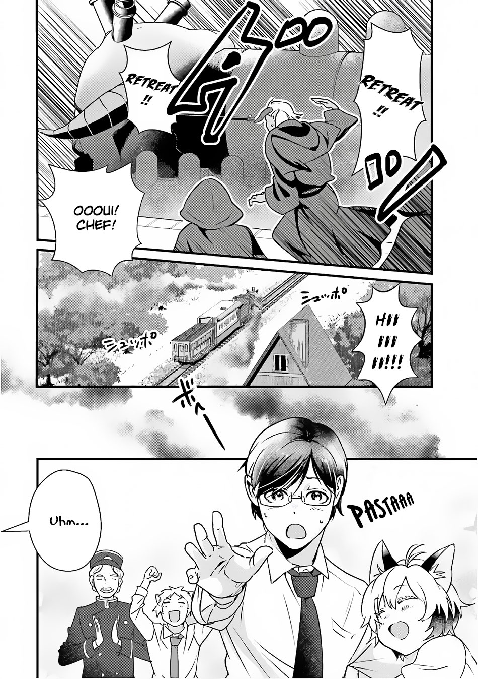 Isekai Ekisha no Kissaten Chapter 13 page 29 - Chapter 13: A Certain Victory Indian Iron plate