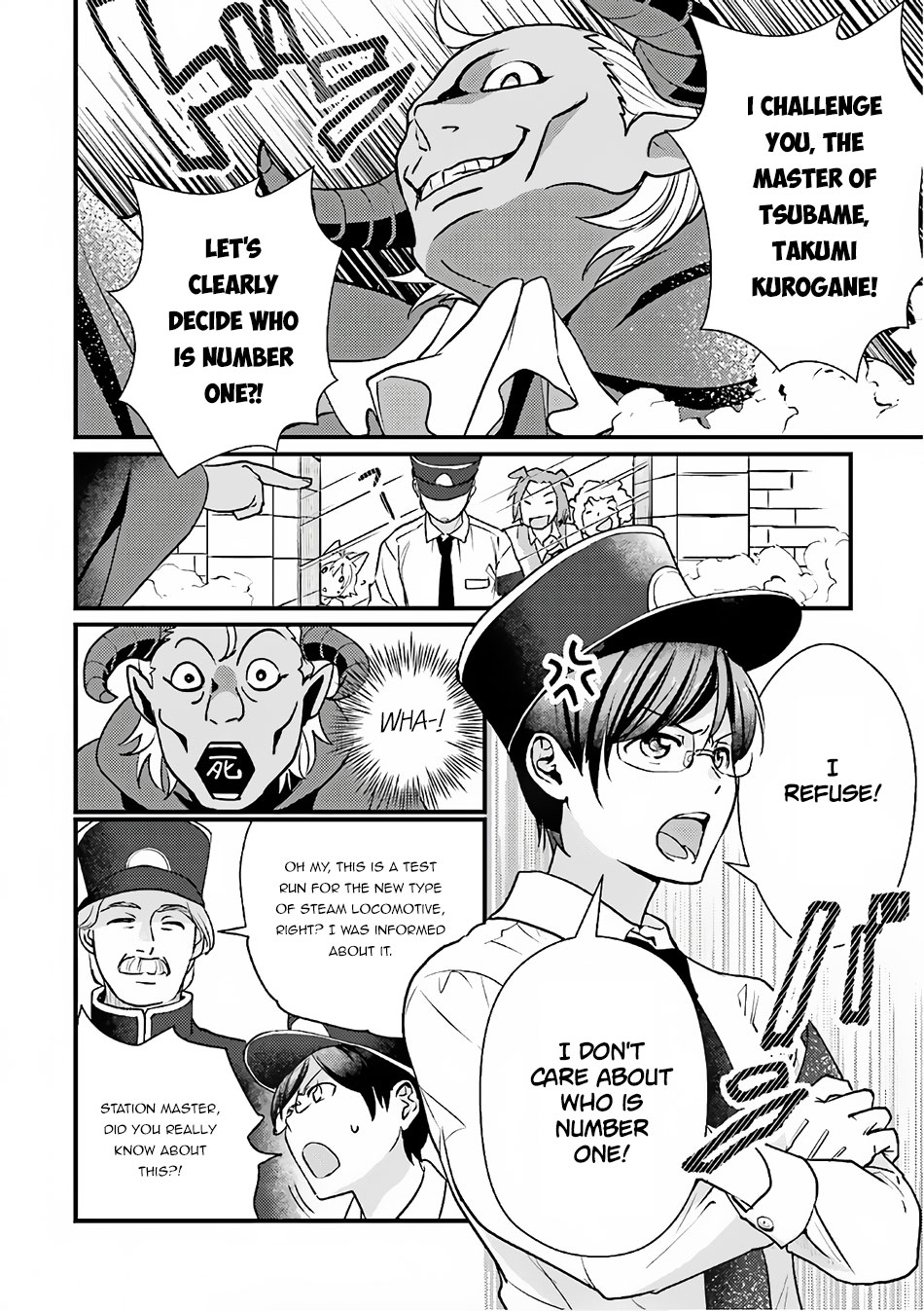 Isekai Ekisha no Kissaten Chapter 13 page 6 - Chapter 13: A Certain Victory Indian Iron plate