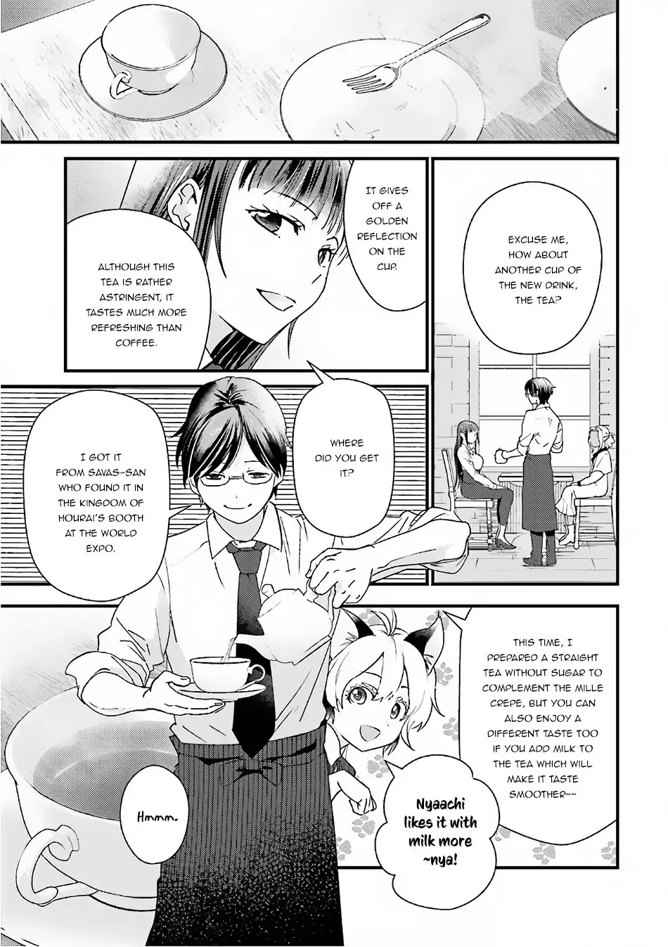 Isekai Ekisha no Kissaten Chapter 15 page 24 - Chapter 15: The Accountant's Mille Crepe Logic