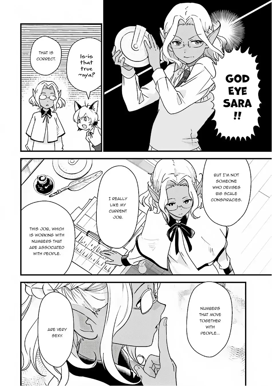 Isekai Ekisha no Kissaten Chapter 15 page 9 - Chapter 15: The Accountant's Mille Crepe Logic
