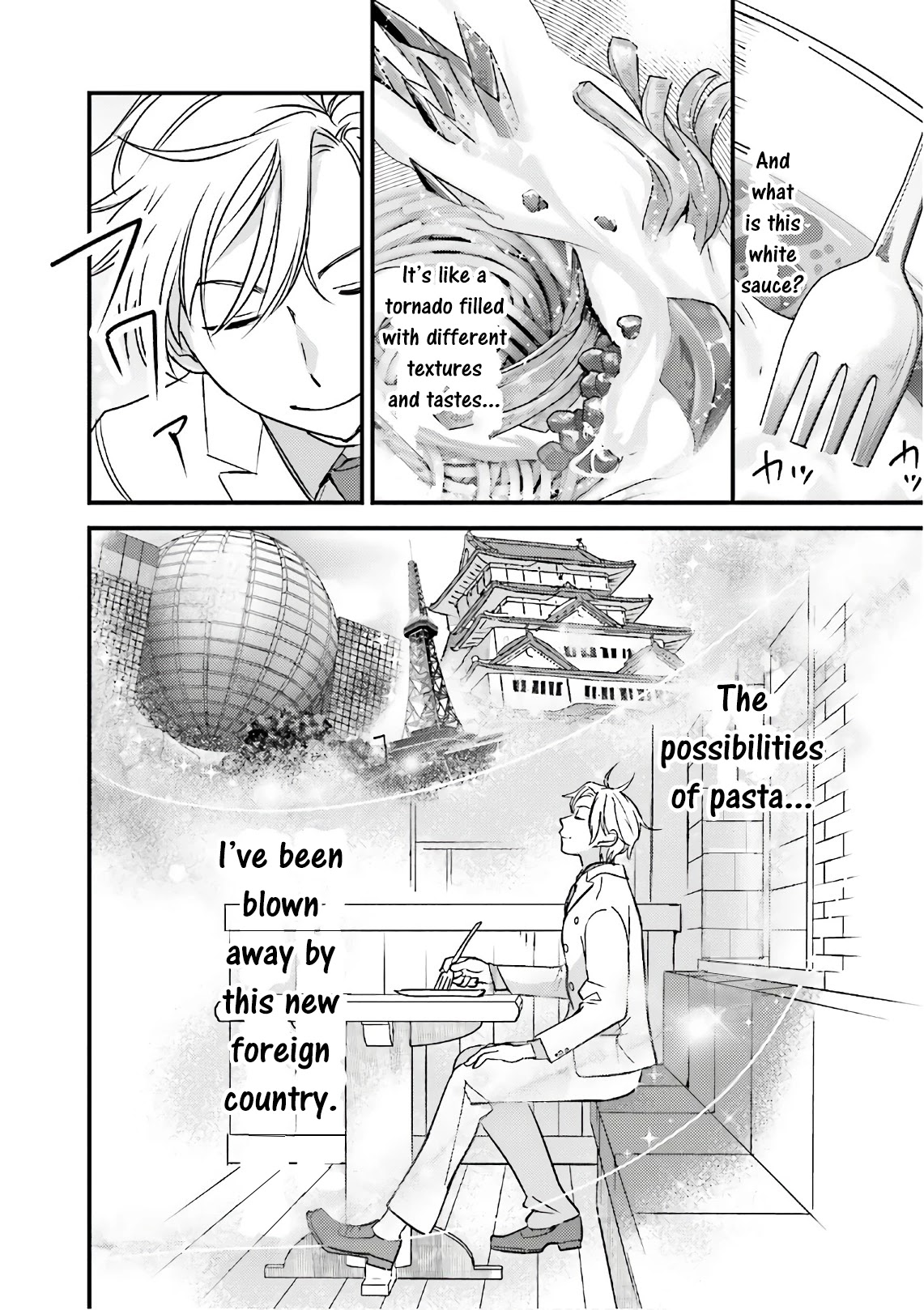 Isekai Ekisha no Kissaten Chapter 16 page 24 - Chapter 16: "Complaint Handling and Chilled Taiwanese Pasta"
