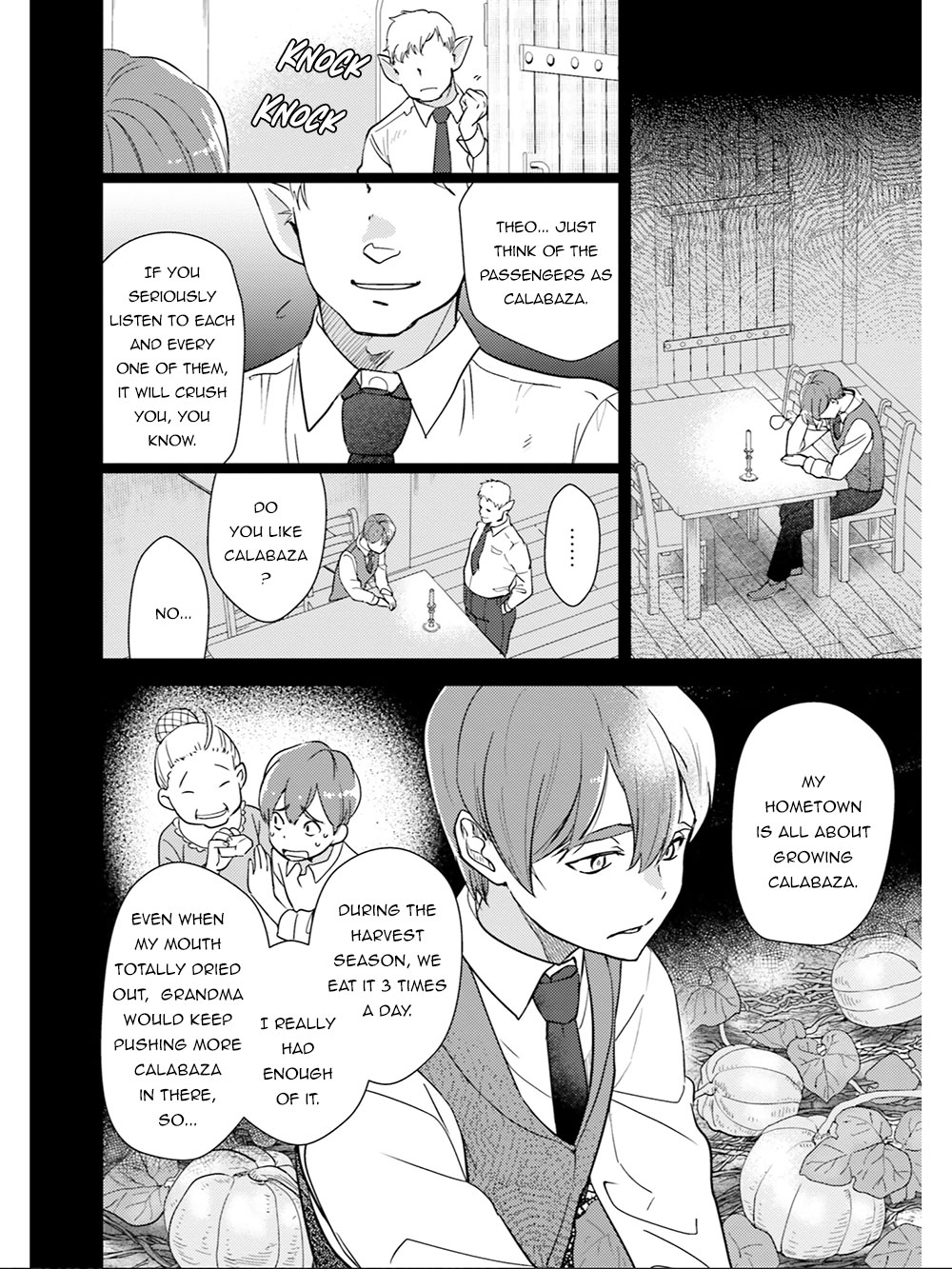 Isekai Ekisha no Kissaten Chapter 19 page 15 - Chapter 19: The New Train Station's Employee & The Sweet Pumpkin