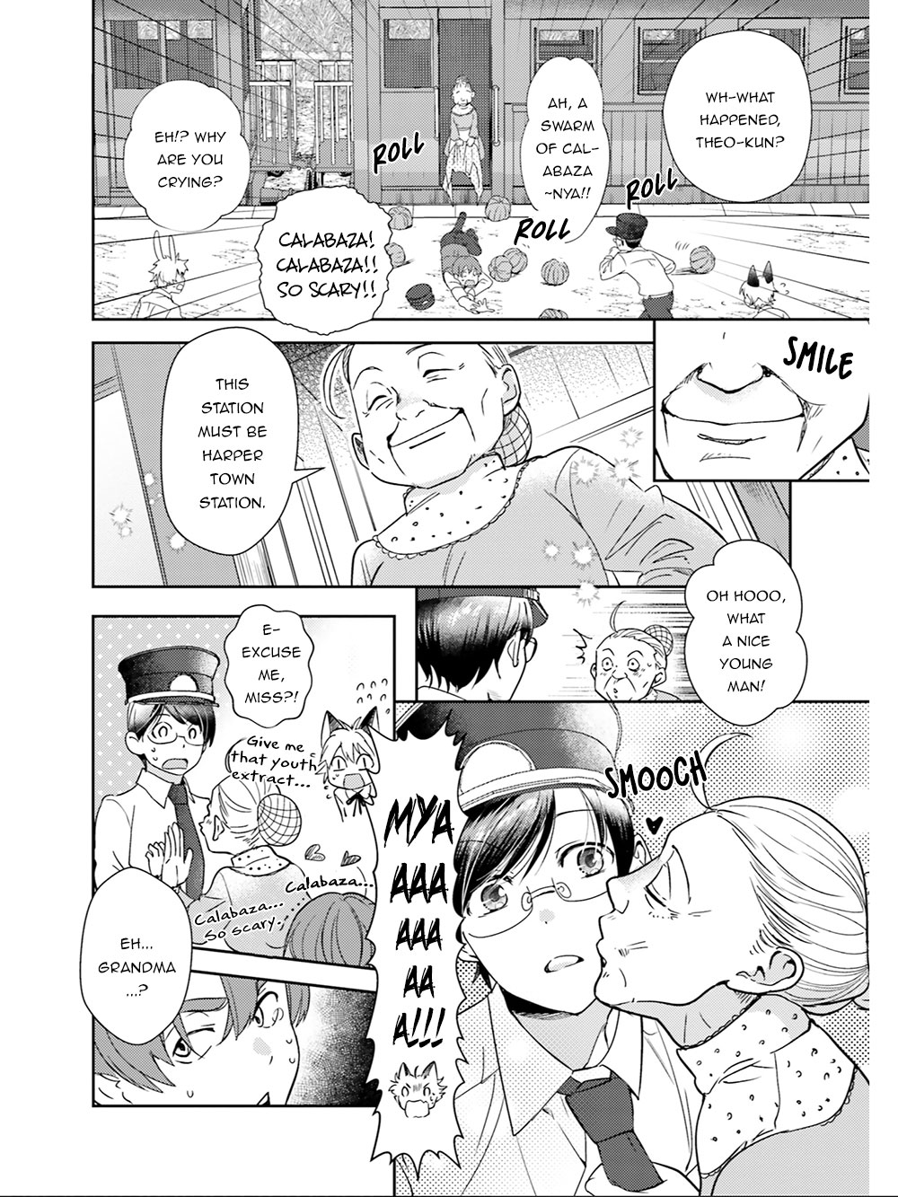 Isekai Ekisha no Kissaten Chapter 19 page 19 - Chapter 19: The New Train Station's Employee & The Sweet Pumpkin