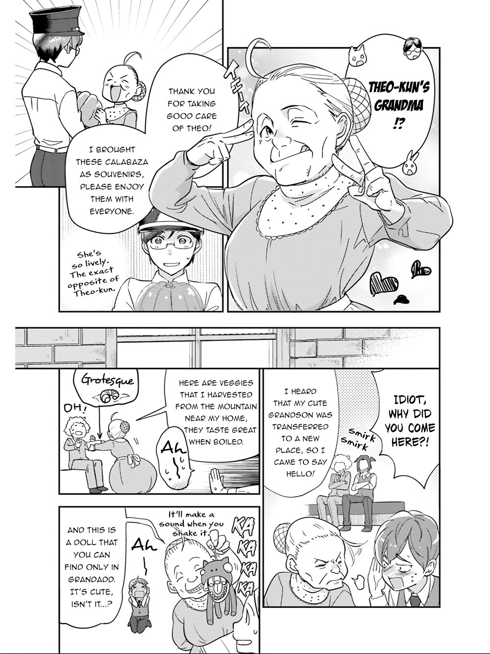 Isekai Ekisha no Kissaten Chapter 19 page 20 - Chapter 19: The New Train Station's Employee & The Sweet Pumpkin