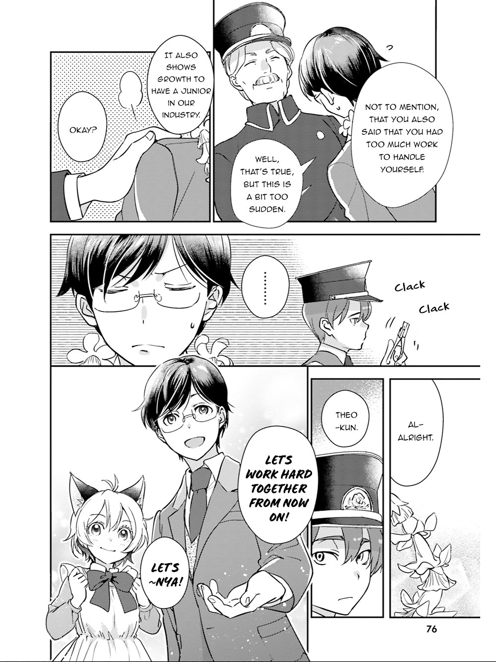Isekai Ekisha no Kissaten Chapter 19 page 5 - Chapter 19: The New Train Station's Employee & The Sweet Pumpkin