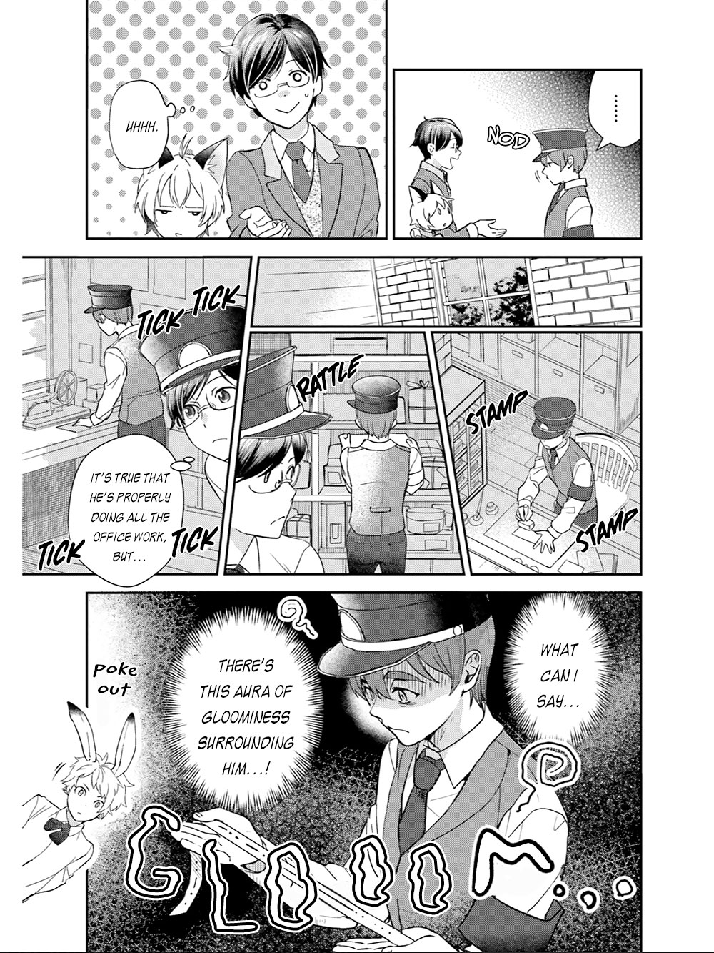 Isekai Ekisha no Kissaten Chapter 19 page 6 - Chapter 19: The New Train Station's Employee & The Sweet Pumpkin