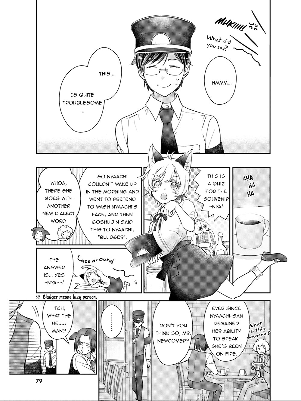 Isekai Ekisha no Kissaten Chapter 19 page 8 - Chapter 19: The New Train Station's Employee & The Sweet Pumpkin