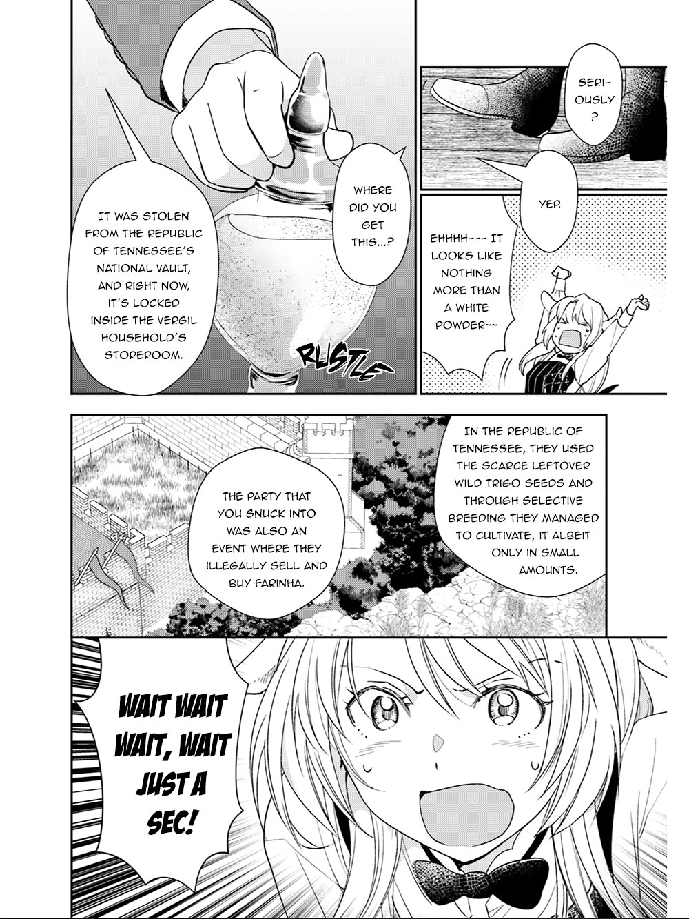 Isekai Ekisha no Kissaten Chapter 20 page 17 - Chapter 20: The Newspaper Journalist & The Donut Hole