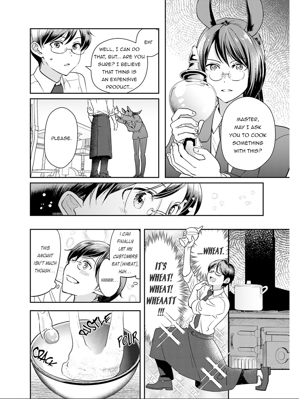 Isekai Ekisha no Kissaten Chapter 20 page 21 - Chapter 20: The Newspaper Journalist & The Donut Hole