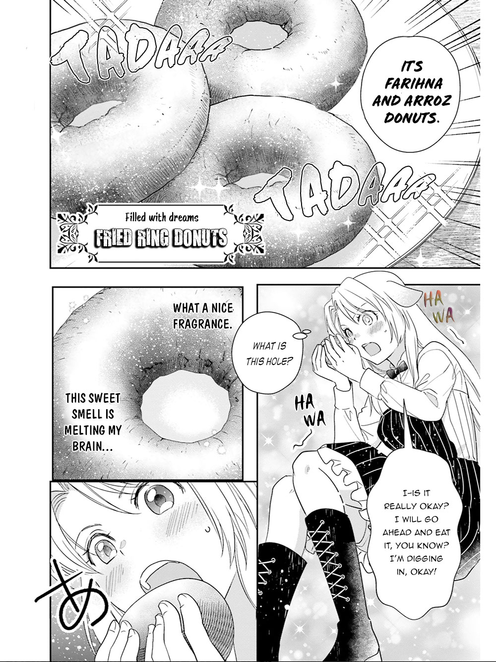 Isekai Ekisha no Kissaten Chapter 20 page 23 - Chapter 20: The Newspaper Journalist & The Donut Hole