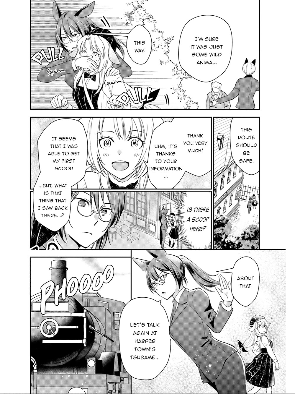 Isekai Ekisha no Kissaten Chapter 20 page 5 - Chapter 20: The Newspaper Journalist & The Donut Hole
