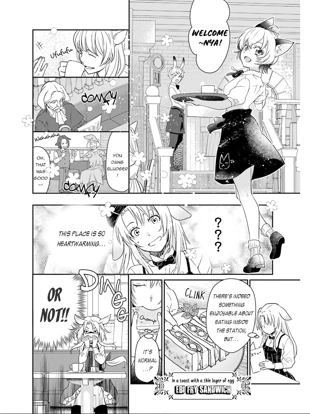 Isekai Ekisha no Kissaten Chapter 20 page 7 - Chapter 20: The Newspaper Journalist & The Donut Hole