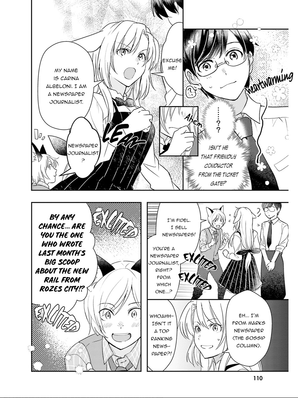 Isekai Ekisha no Kissaten Chapter 20 page 9 - Chapter 20: The Newspaper Journalist & The Donut Hole