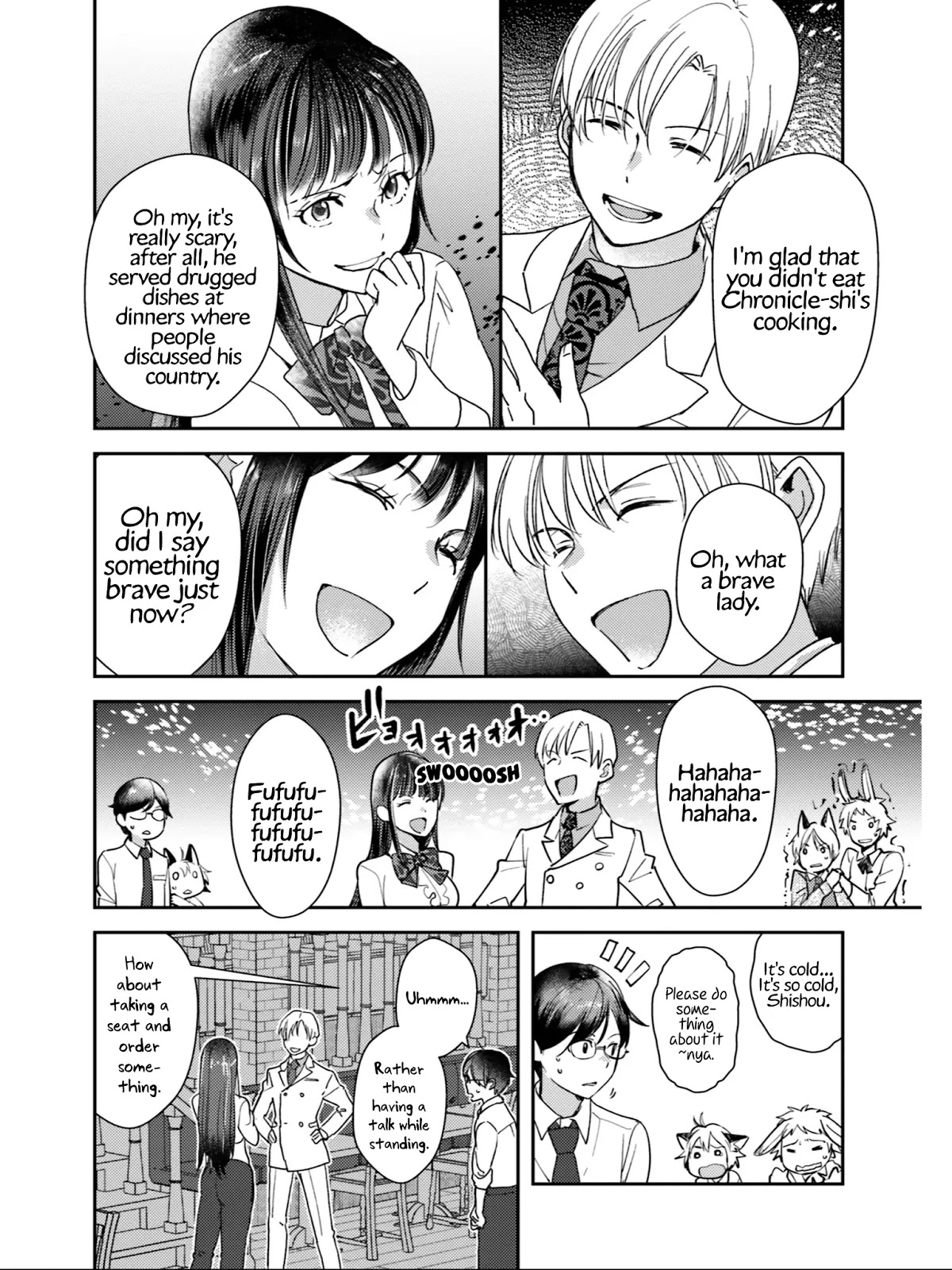 Isekai Ekisha no Kissaten Chapter 21 page 19 - Chapter 21: Formidable Negotiation Opponent & The Lasagna of Peace