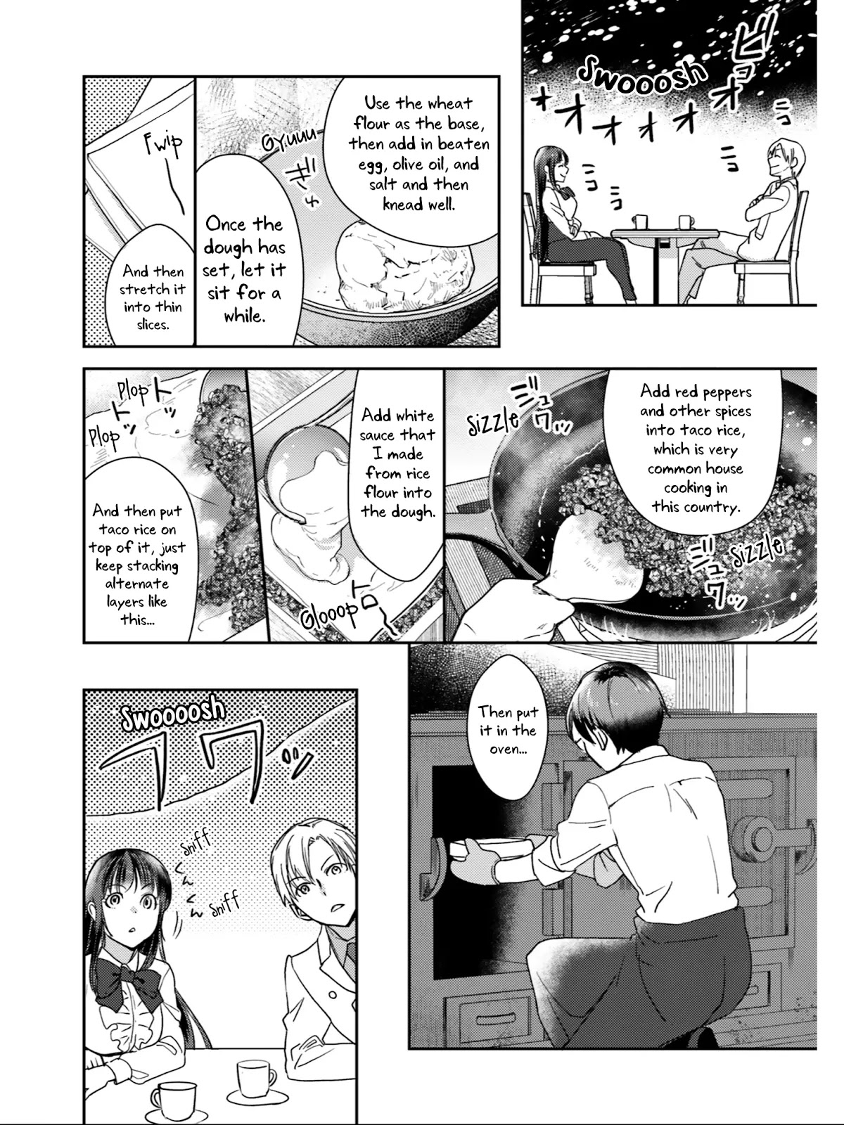Isekai Ekisha no Kissaten Chapter 21 page 23 - Chapter 21: Formidable Negotiation Opponent & The Lasagna of Peace