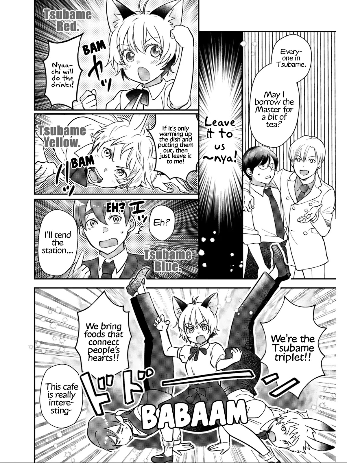 Isekai Ekisha no Kissaten Chapter 21 page 7 - Chapter 21: Formidable Negotiation Opponent & The Lasagna of Peace