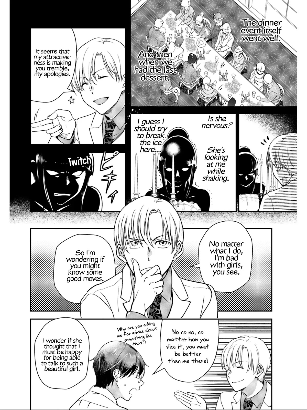 Isekai Ekisha no Kissaten Chapter 21 page 9 - Chapter 21: Formidable Negotiation Opponent & The Lasagna of Peace