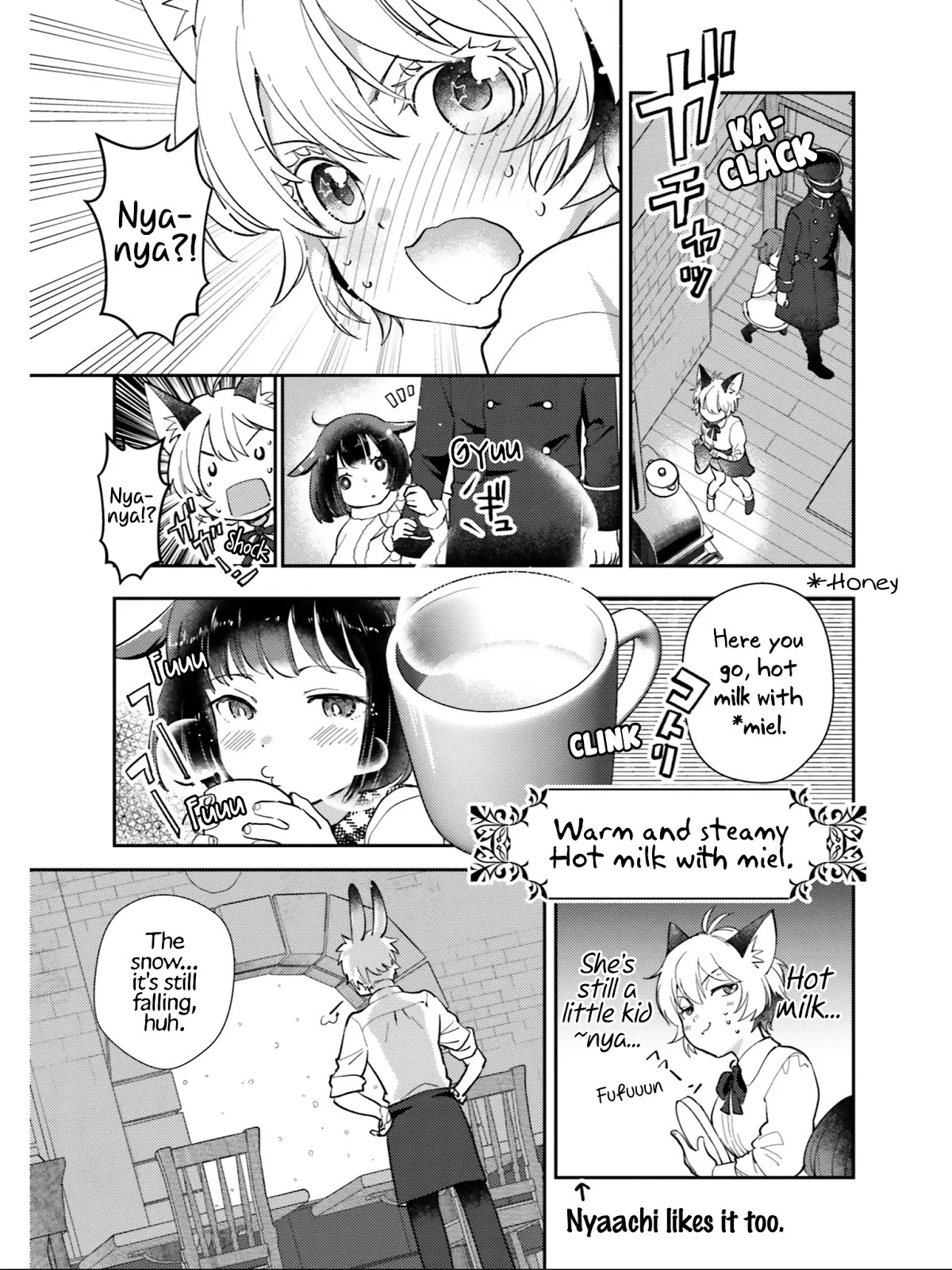 Isekai Ekisha no Kissaten Chapter 22 page 10 - Chapter 22: Snow Fairy & Shiratama Zenzai