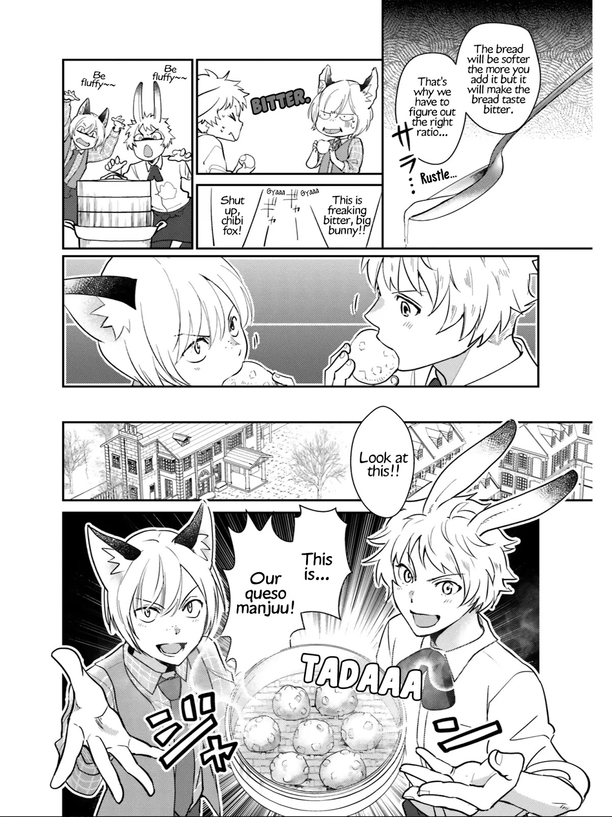 Isekai Ekisha no Kissaten Chapter 23 page 11 - Chapter 23: Steaming Friendship & Queso Curry Bun