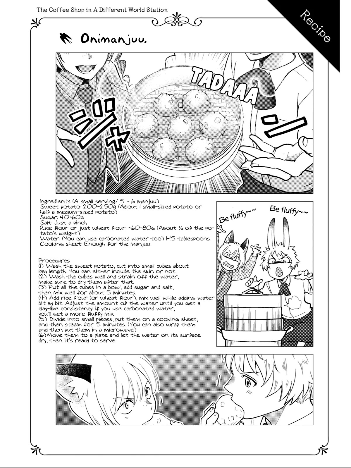 Isekai Ekisha no Kissaten Chapter 23 page 31 - Chapter 23: Steaming Friendship & Queso Curry Bun