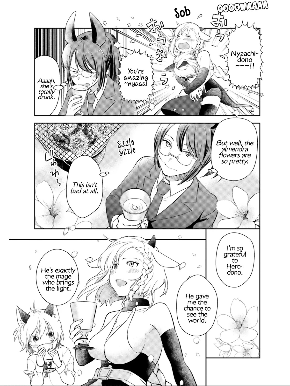 Isekai Ekisha no Kissaten Chapter 24 page 10 - Chapter 24: Under the Blooming Almond Tree