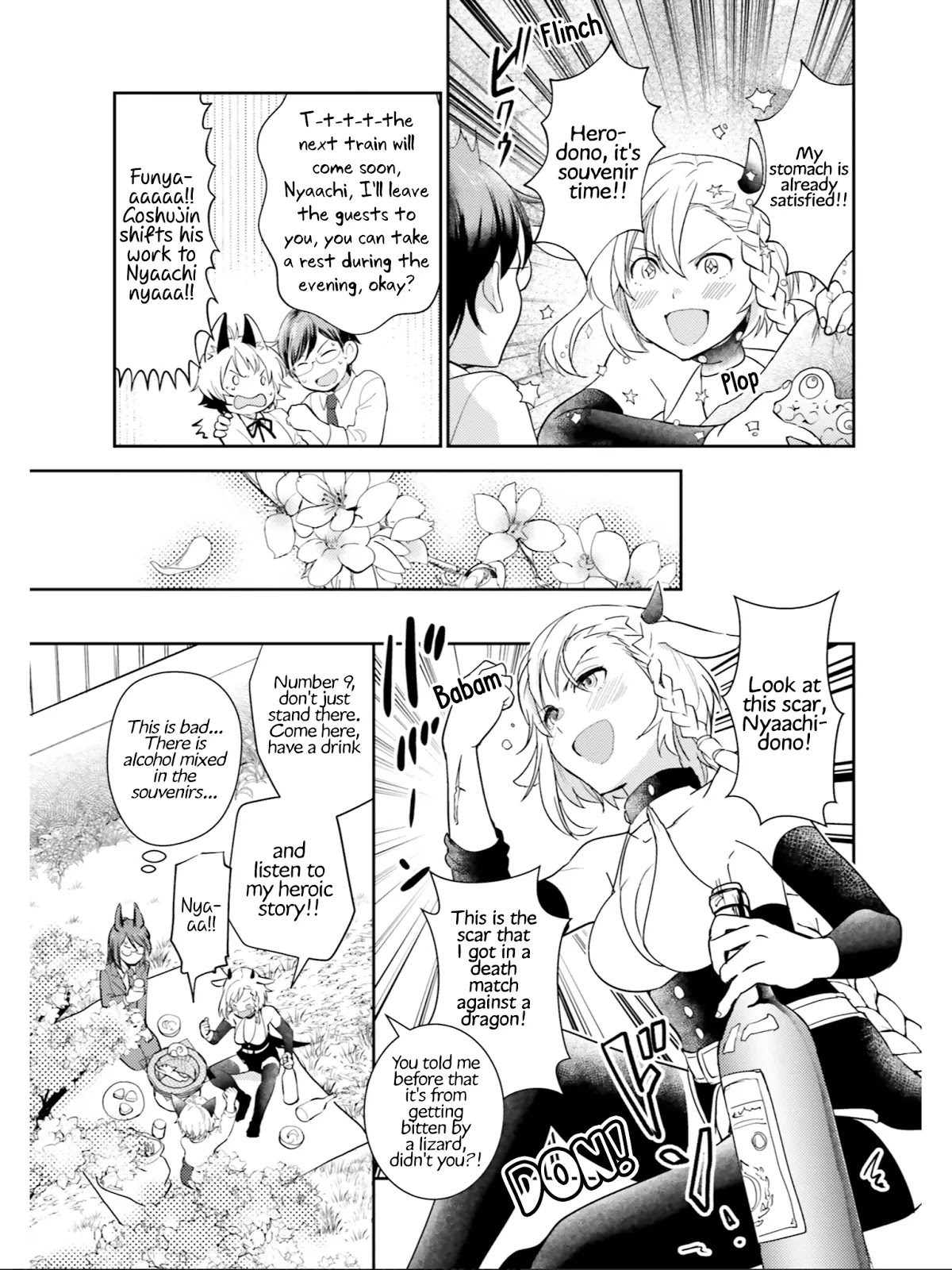 Isekai Ekisha no Kissaten Chapter 24 page 8 - Chapter 24: Under the Blooming Almond Tree