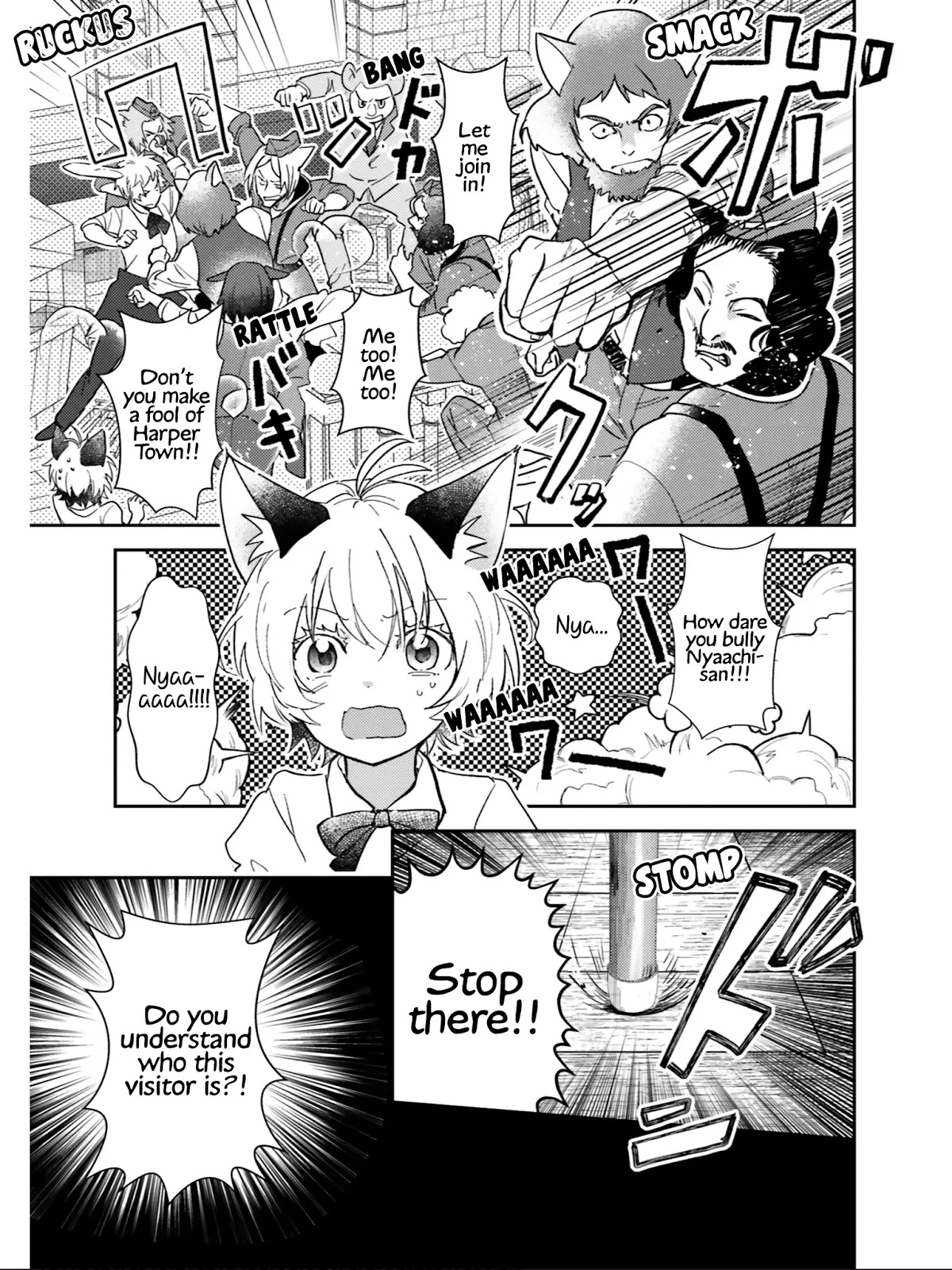 Isekai Ekisha no Kissaten Chapter 25 page 10 - Chapter 25: Rowdy People & Minced Food