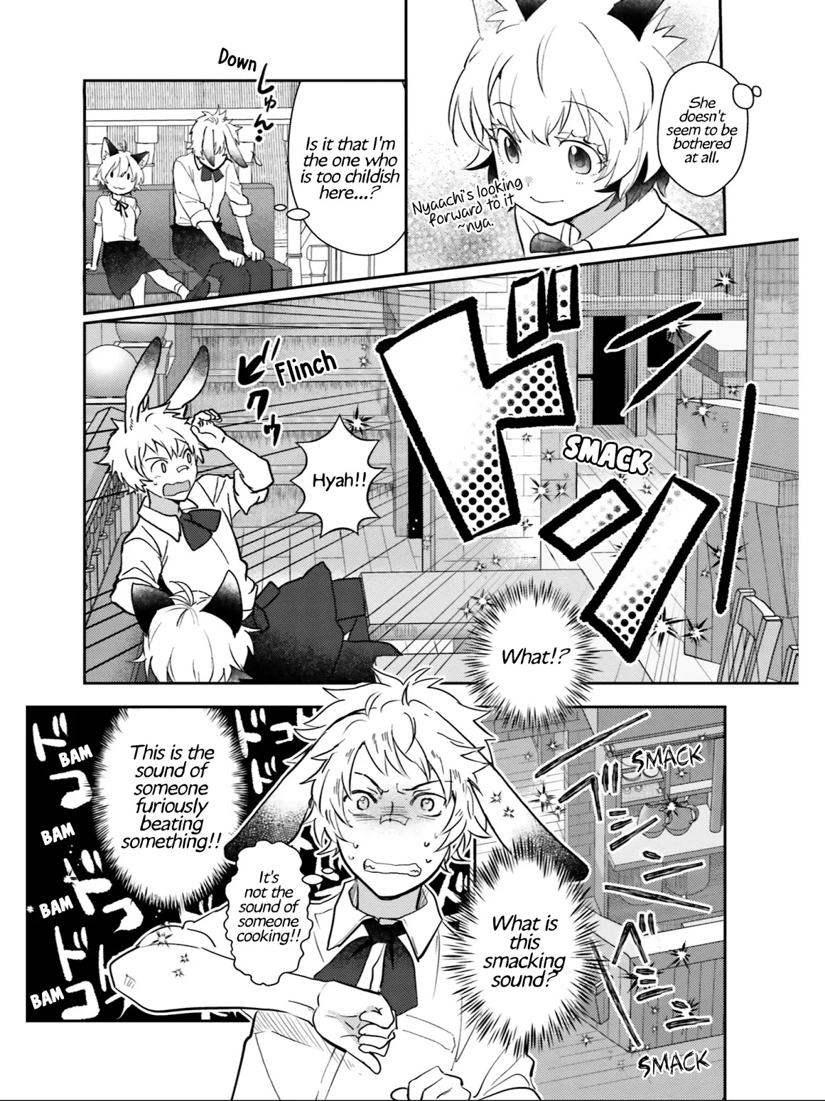 Isekai Ekisha no Kissaten Chapter 25 page 13 - Chapter 25: Rowdy People & Minced Food