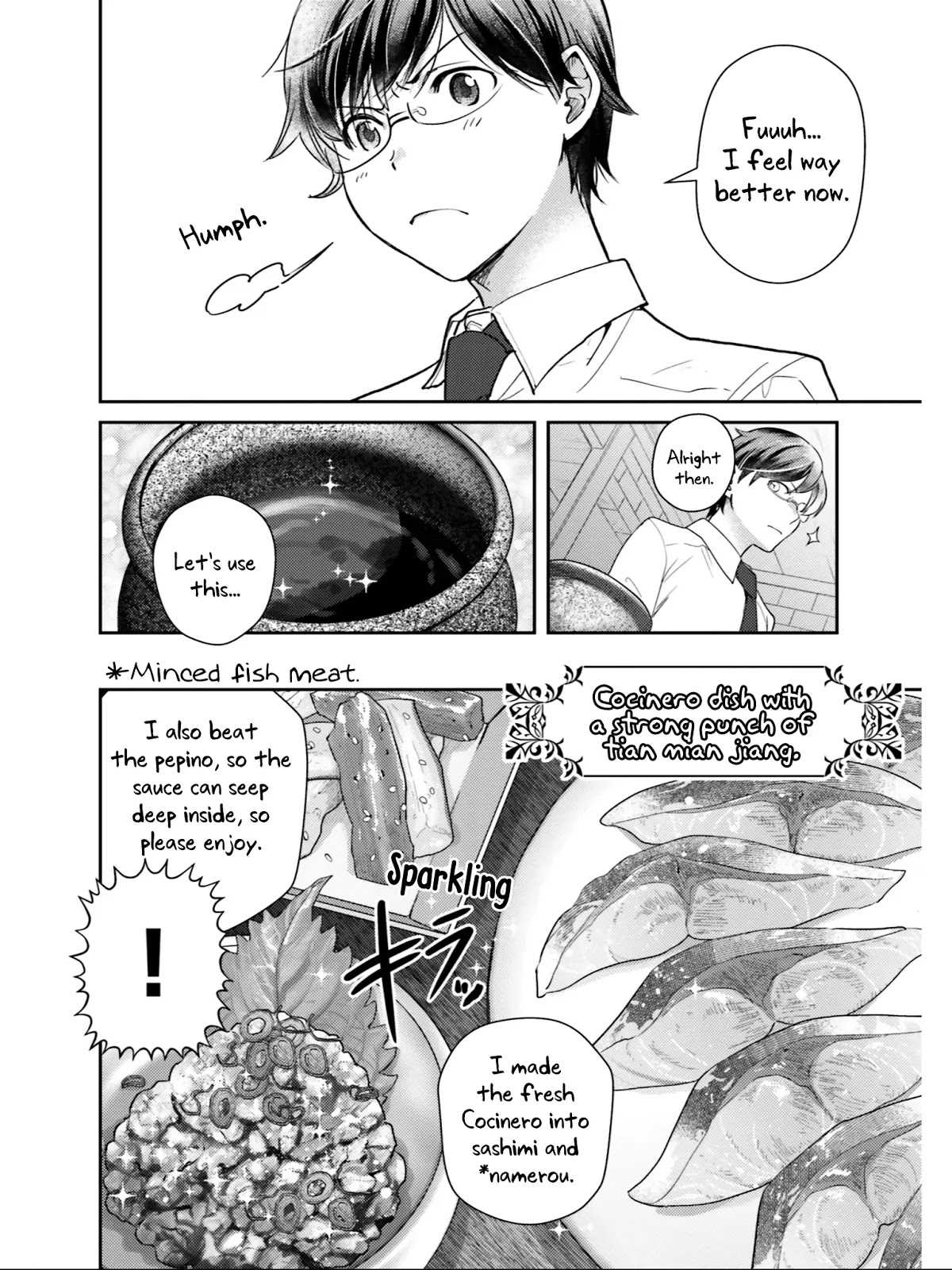 Isekai Ekisha no Kissaten Chapter 25 page 15 - Chapter 25: Rowdy People & Minced Food