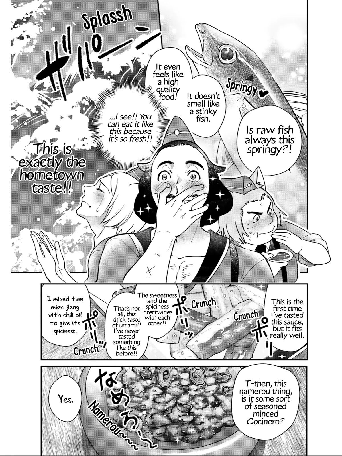 Isekai Ekisha no Kissaten Chapter 25 page 18 - Chapter 25: Rowdy People & Minced Food