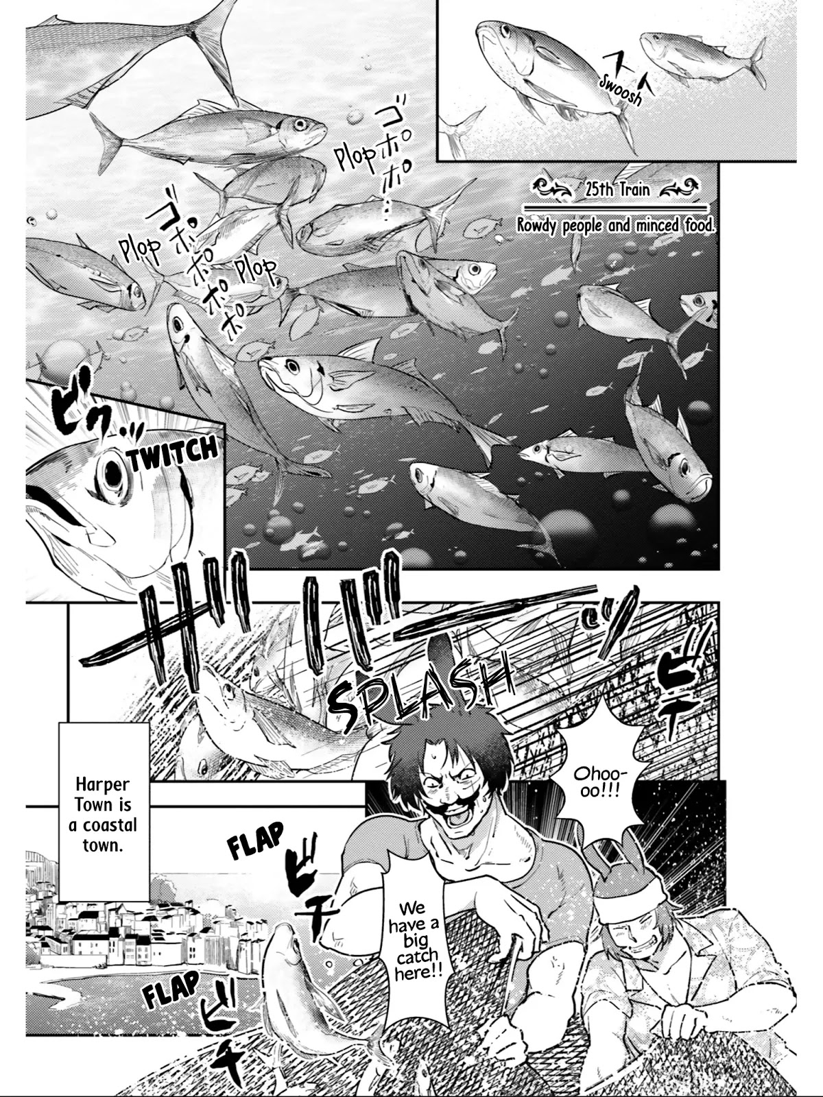 Isekai Ekisha no Kissaten Chapter 25 page 2 - Chapter 25: Rowdy People & Minced Food