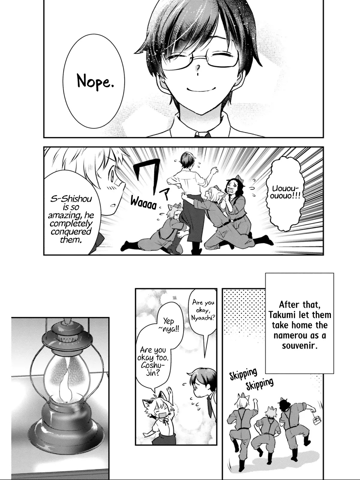 Isekai Ekisha no Kissaten Chapter 25 page 20 - Chapter 25: Rowdy People & Minced Food