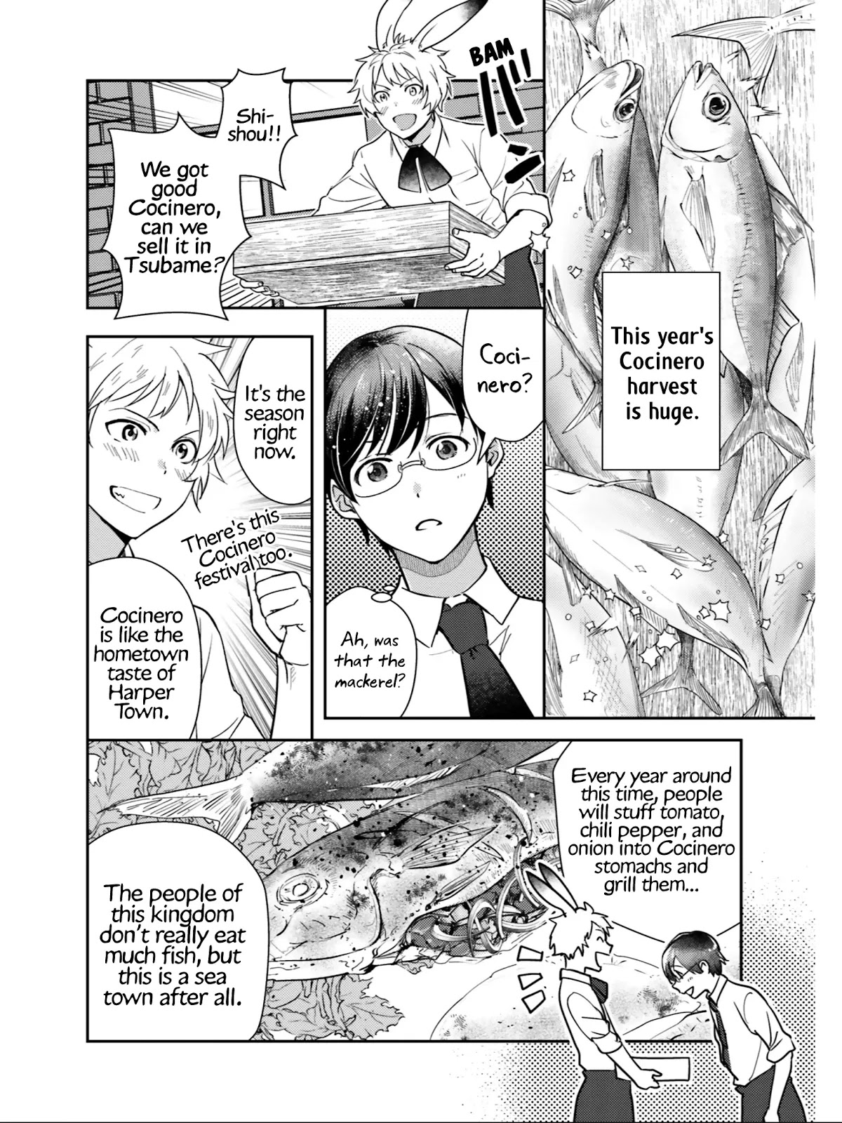 Isekai Ekisha no Kissaten Chapter 25 page 3 - Chapter 25: Rowdy People & Minced Food