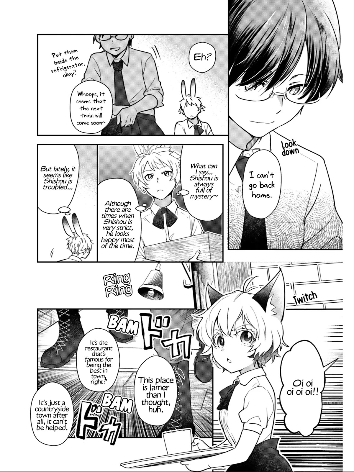 Isekai Ekisha no Kissaten Chapter 25 page 5 - Chapter 25: Rowdy People & Minced Food