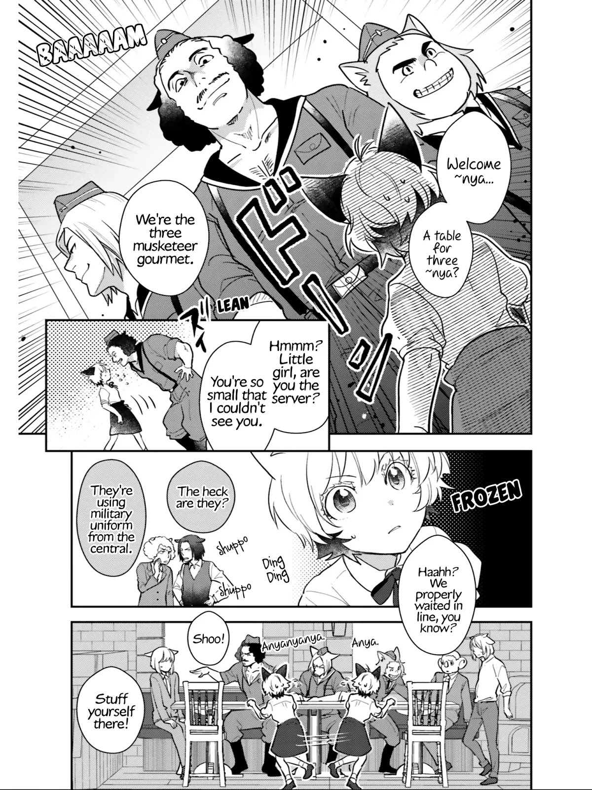 Isekai Ekisha no Kissaten Chapter 25 page 6 - Chapter 25: Rowdy People & Minced Food