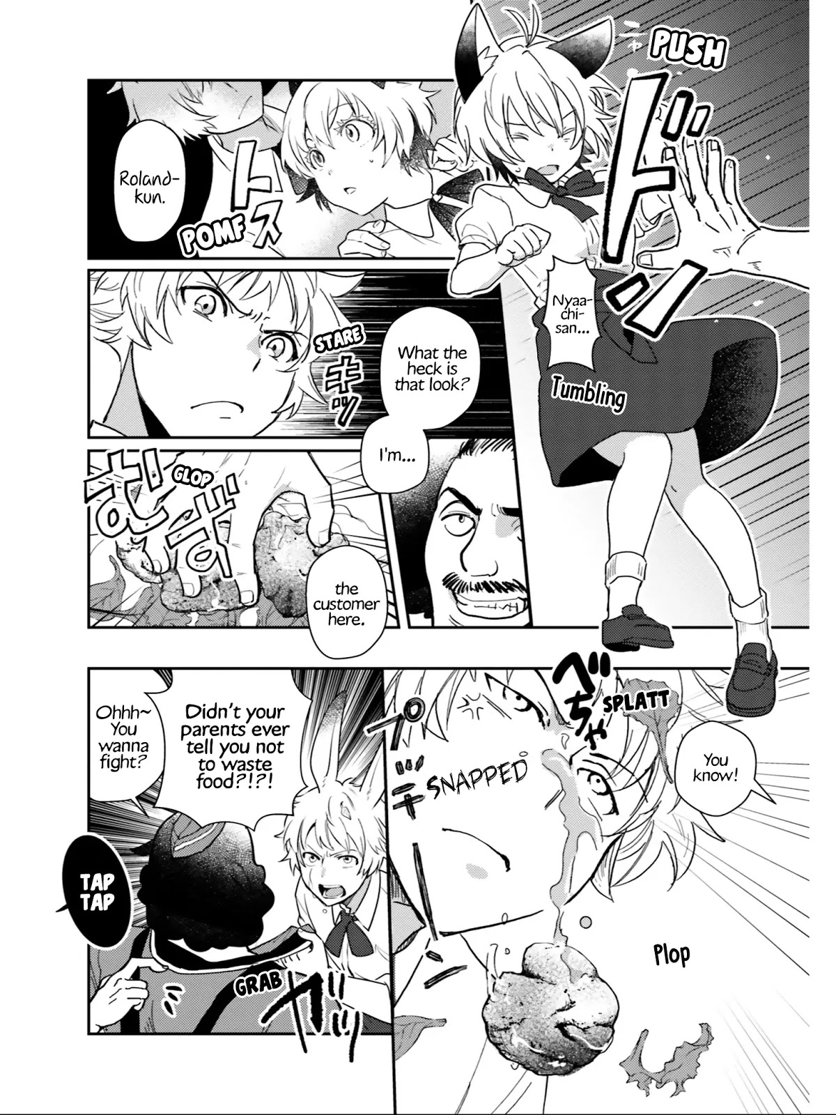 Isekai Ekisha no Kissaten Chapter 25 page 9 - Chapter 25: Rowdy People & Minced Food