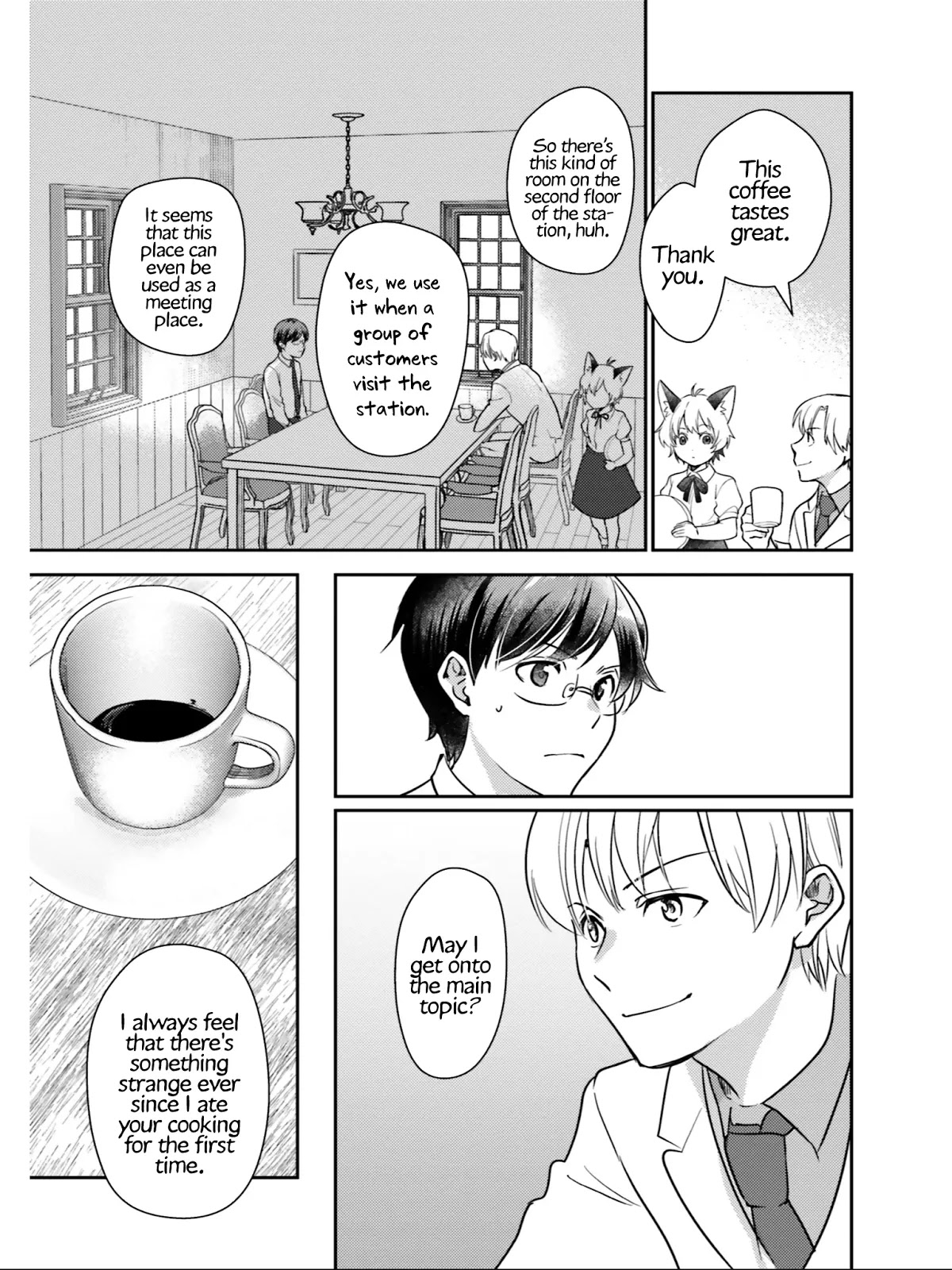 Isekai Ekisha no Kissaten Chapter 26 page 11 - Chapter 26: Nagoya Cuisine Rhapsody