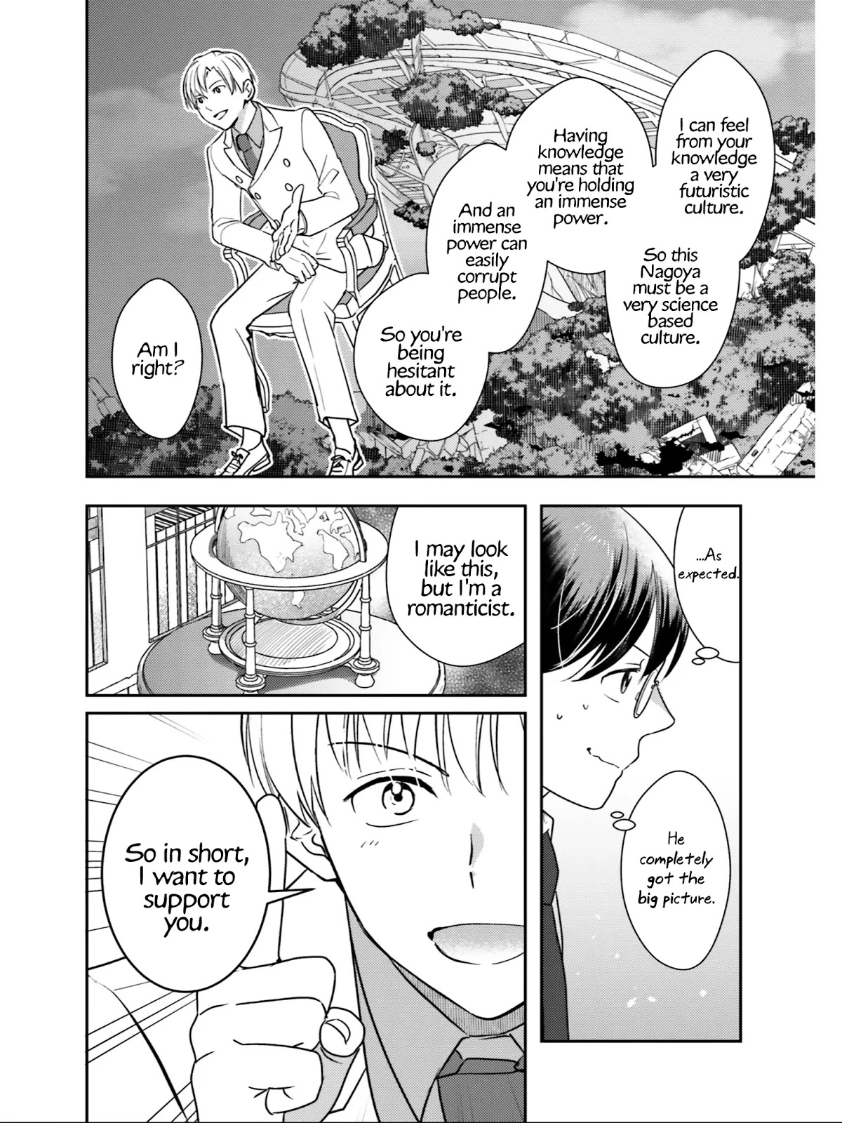 Isekai Ekisha no Kissaten Chapter 26 page 14 - Chapter 26: Nagoya Cuisine Rhapsody
