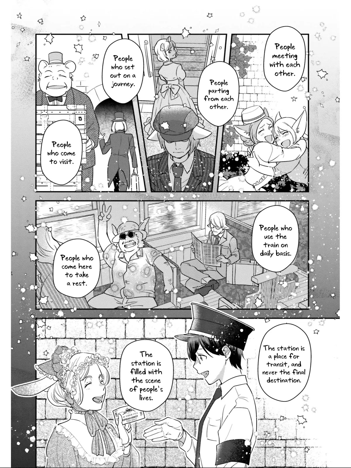 Isekai Ekisha no Kissaten Chapter 27 page 20 - Chapter 27: My Home Town [END]