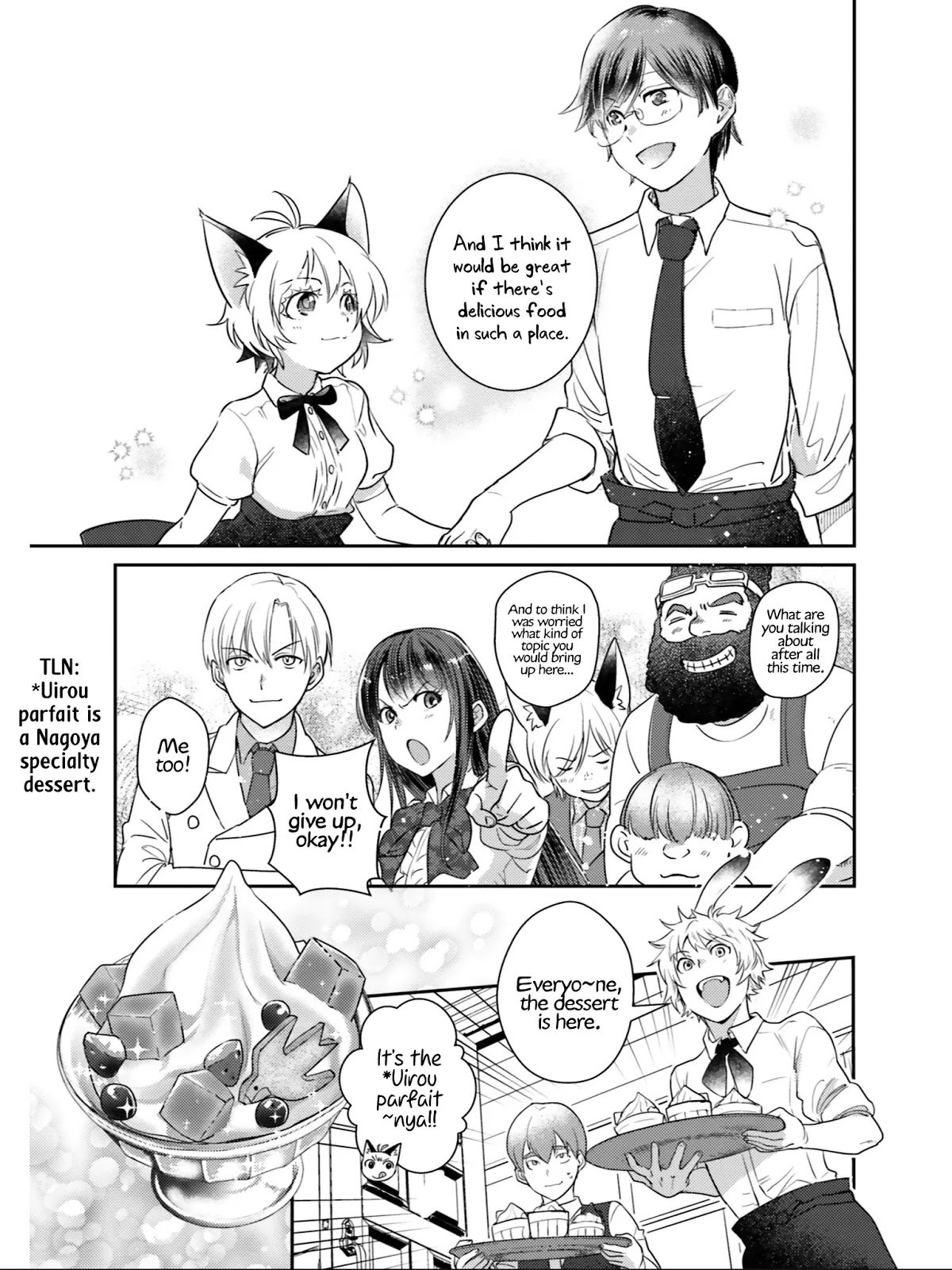 Isekai Ekisha no Kissaten Chapter 27 page 21 - Chapter 27: My Home Town [END]