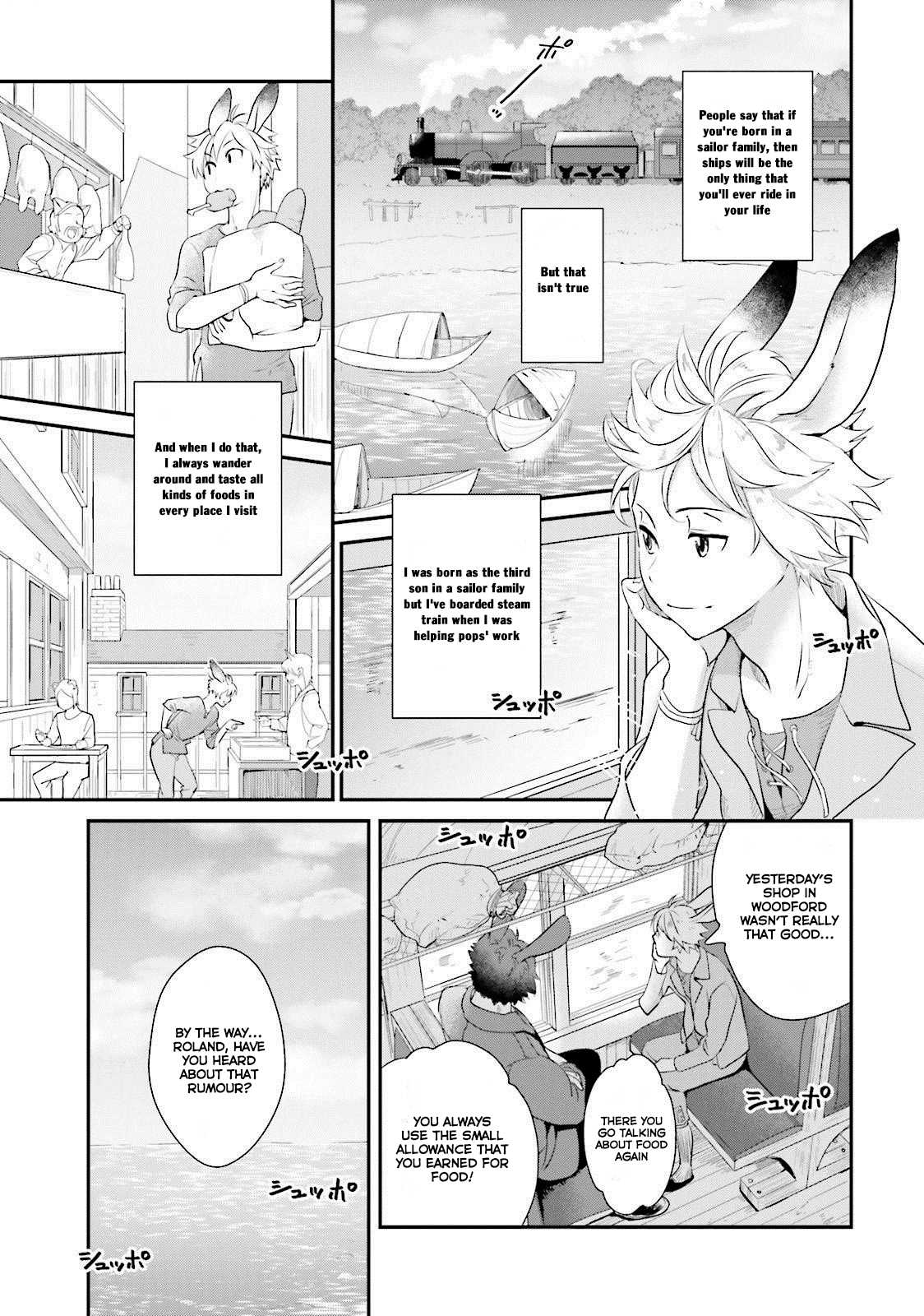 Isekai Ekisha no Kissaten Chapter 3 page 2 - Chapter 3: The long awaited Ebi Fry Donburi