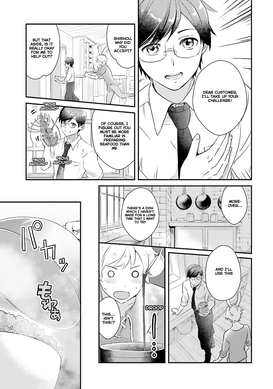 Isekai Ekisha no Kissaten Chapter 3 page 22 - Chapter 3: The long awaited Ebi Fry Donburi