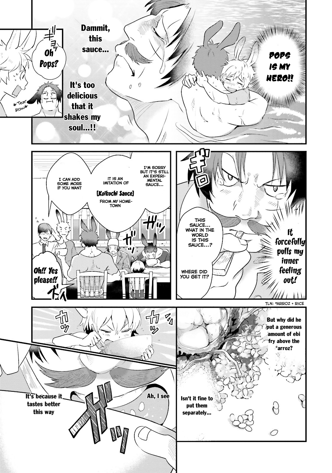 Isekai Ekisha no Kissaten Chapter 3 page 26 - Chapter 3: The long awaited Ebi Fry Donburi