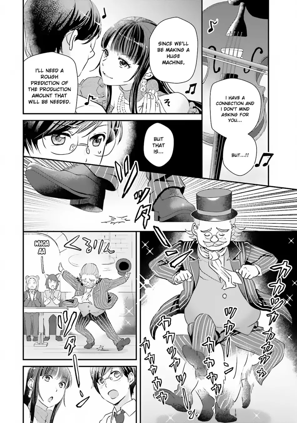 Isekai Ekisha no Kissaten Chapter 4 page 21 - Chapter 4: Dessert for the Beautiful Lady of the First Class Car