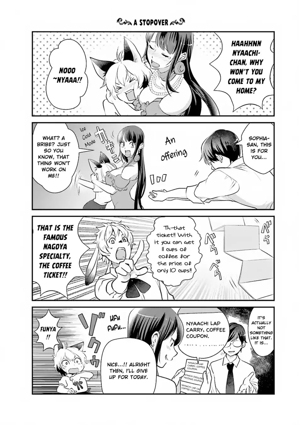Isekai Ekisha no Kissaten Chapter 4 page 27 - Chapter 4: Dessert for the Beautiful Lady of the First Class Car