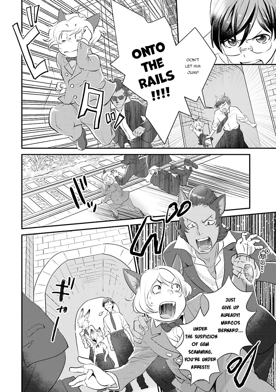 Isekai Ekisha no Kissaten Chapter 5 page 25 - Chapter 5: Hamburger Set fo the Gem Scammer