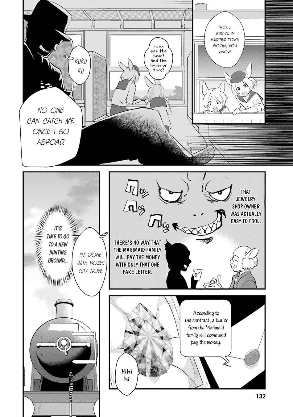 Isekai Ekisha no Kissaten Chapter 5 page 5 - Chapter 5: Hamburger Set fo the Gem Scammer