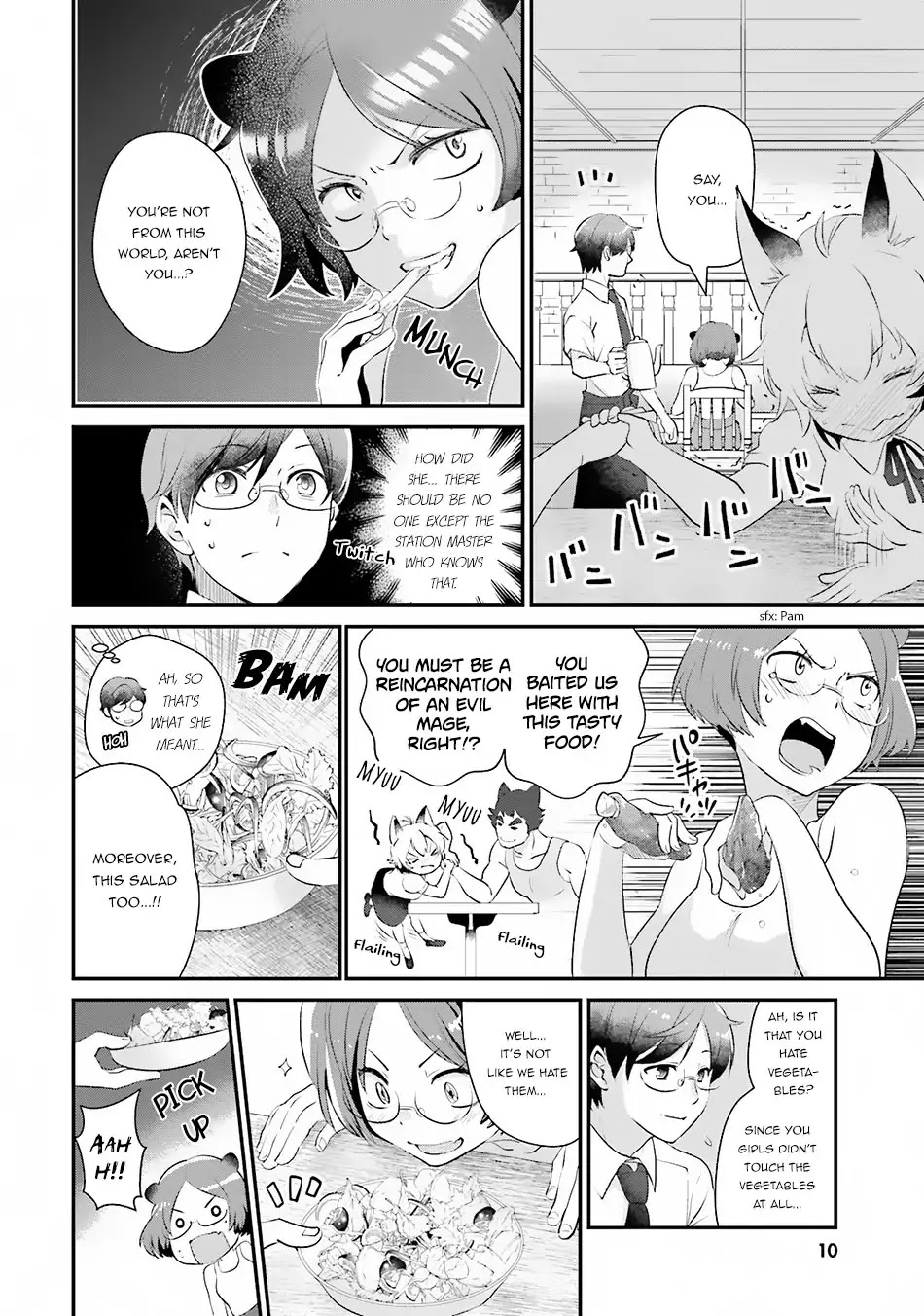 Isekai Ekisha no Kissaten Chapter 6 page 10 - Chapter 6: Renovation Work and Stamina Curry