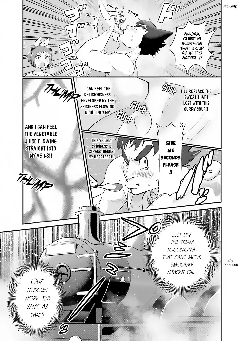 Isekai Ekisha no Kissaten Chapter 6 page 27 - Chapter 6: Renovation Work and Stamina Curry