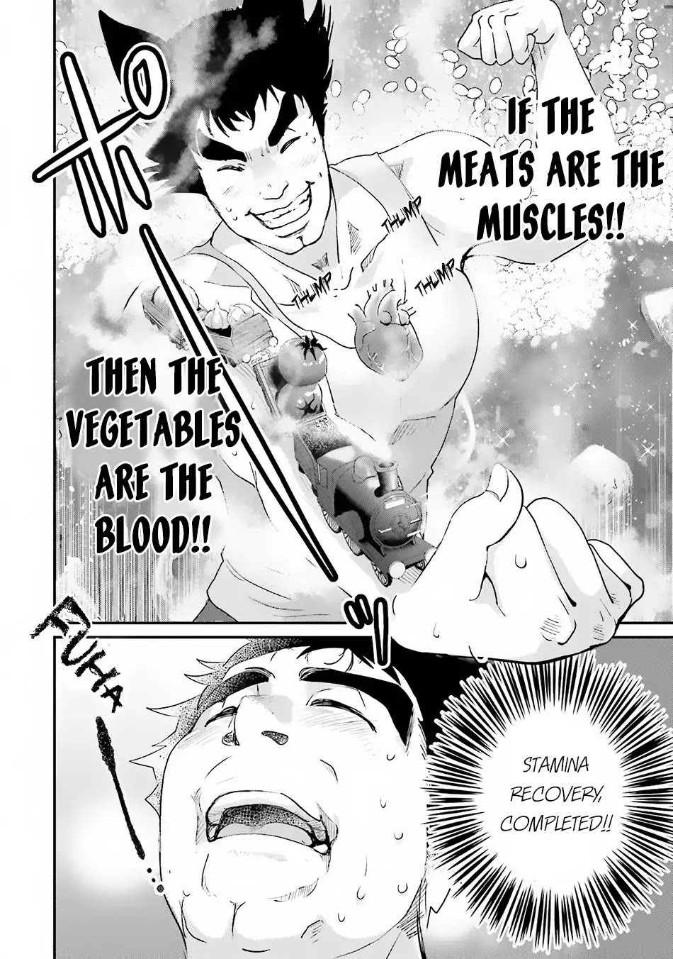 Isekai Ekisha no Kissaten Chapter 6 page 28 - Chapter 6: Renovation Work and Stamina Curry